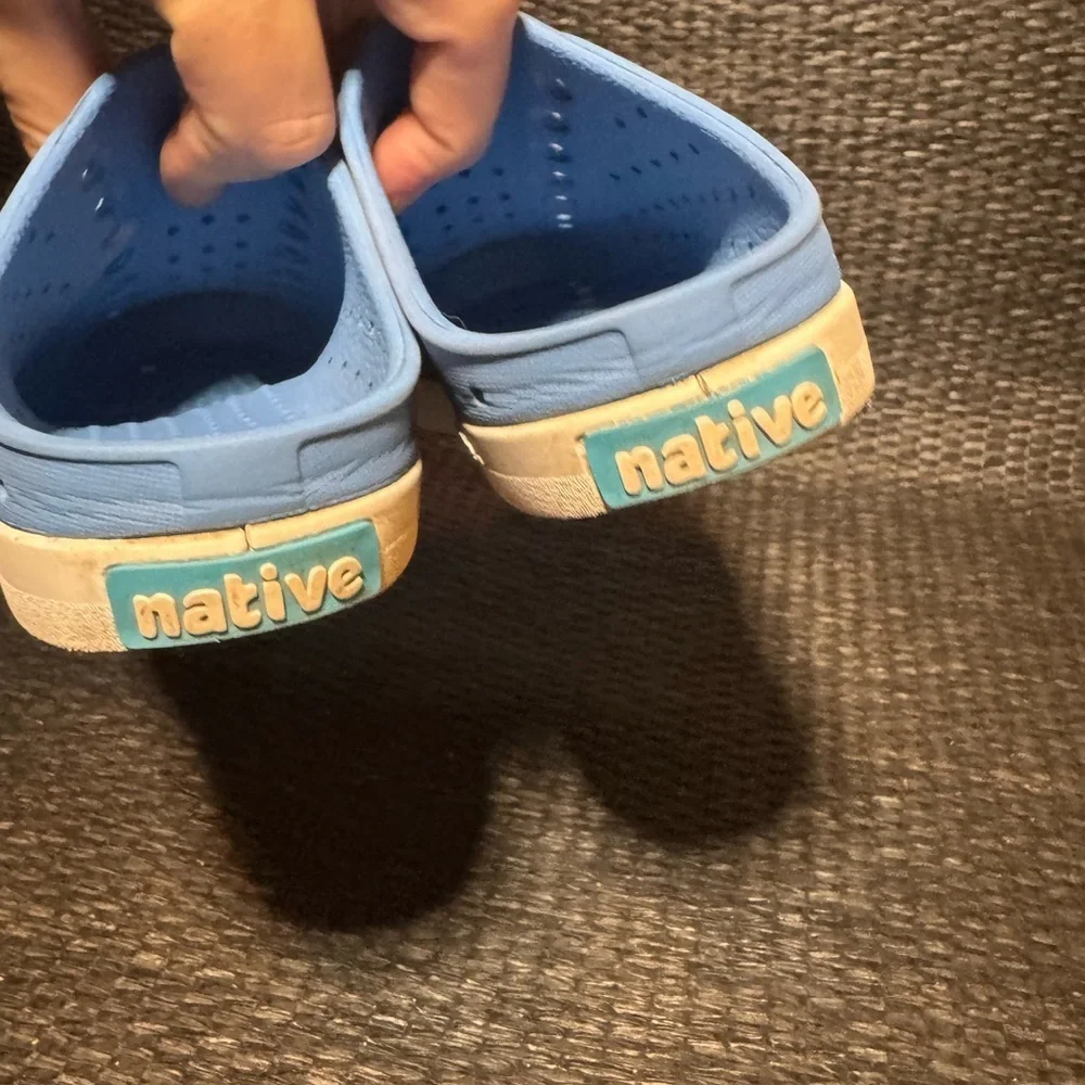 Native Blue Slip-On Shoes